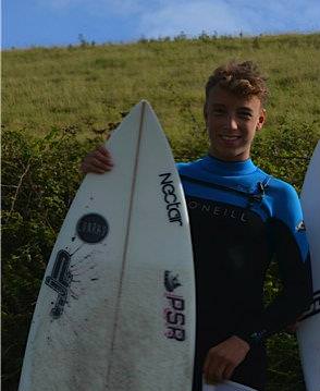 Rhys goes on a surfing roll!